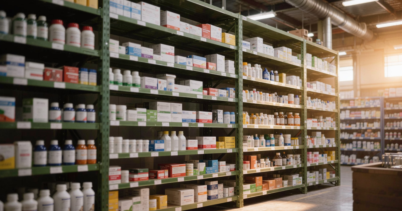 Bodega de distribución veterinaria Zooluvet