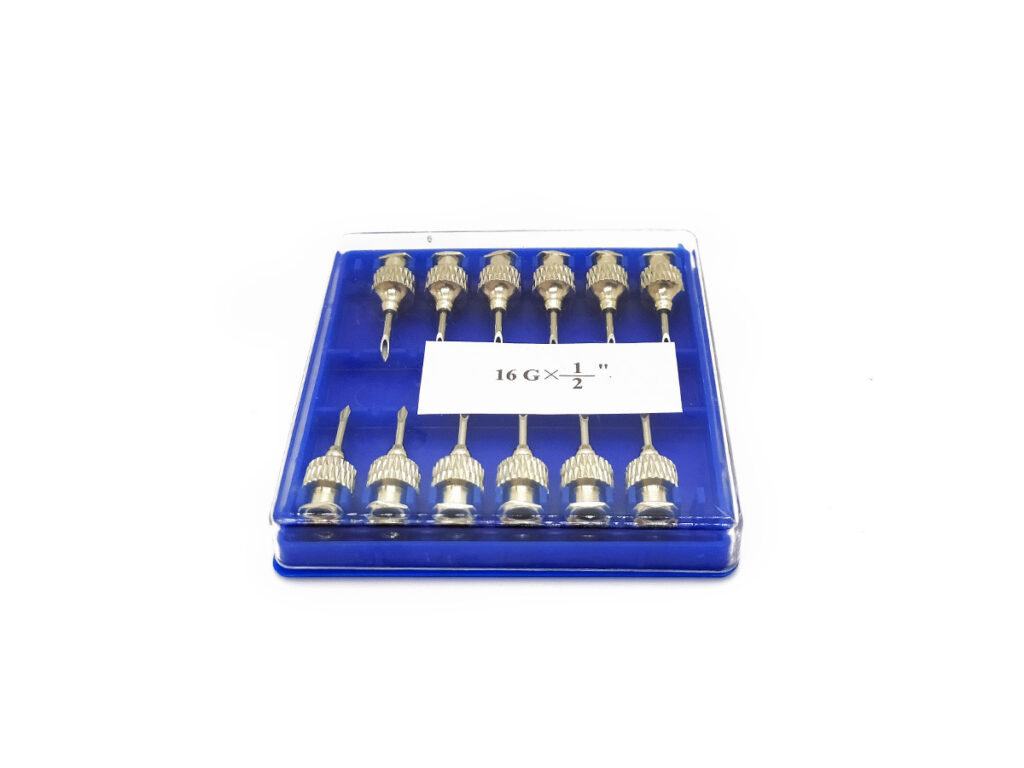 AGUJA REUTILIZABLE DURATEK ROUND 16 * 1/2" CAJA * 12 UND