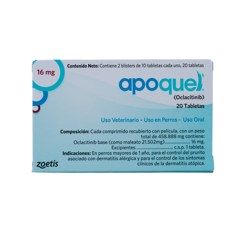 APOQUEL 16 MG 20 TAB