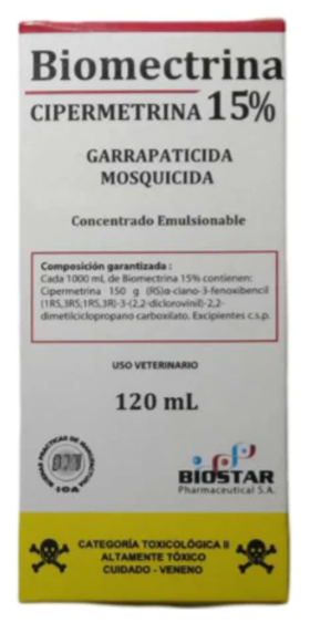 BIOMECTRINA 15% * 120 ML (CIPERMETRINA)