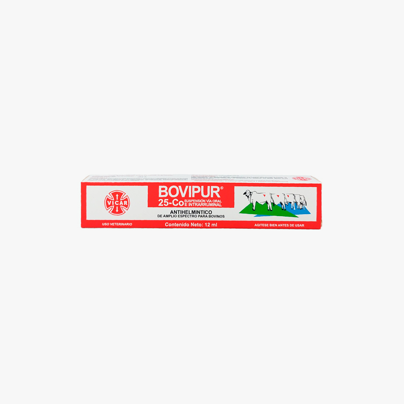 BOVIPUR 25% CO JGA* 12 ML