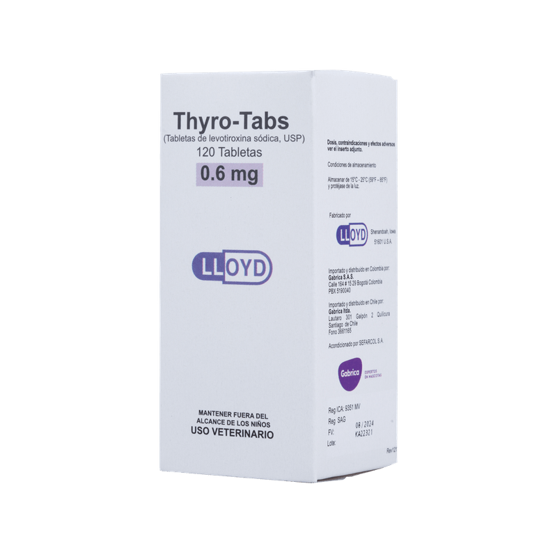 C THYRO TABS 0,6 MG * 120 TAB
