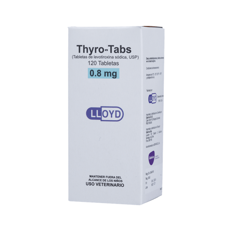 C THYRO TABS 0,8 MG * 120 TABS