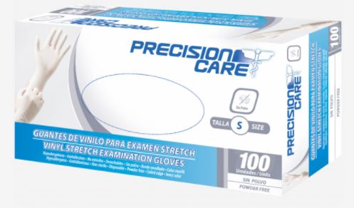 CAJA GUANTES DESECHABLES * 100 UND TALLA S