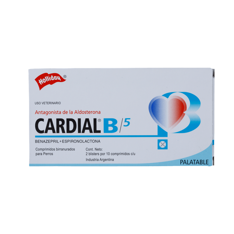 CARDIAL B/5 CAJA * 20 TABS