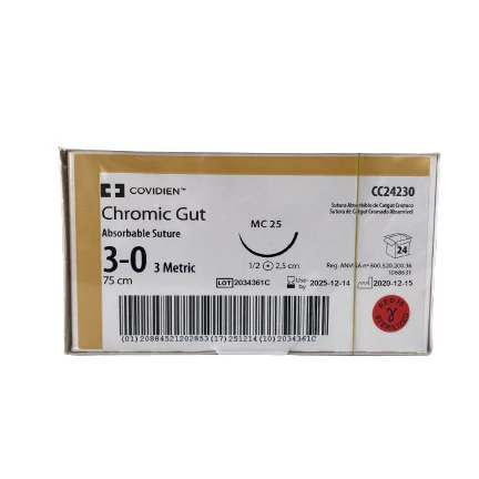 CHROMIC CATGUT 3/0 * 75 CM