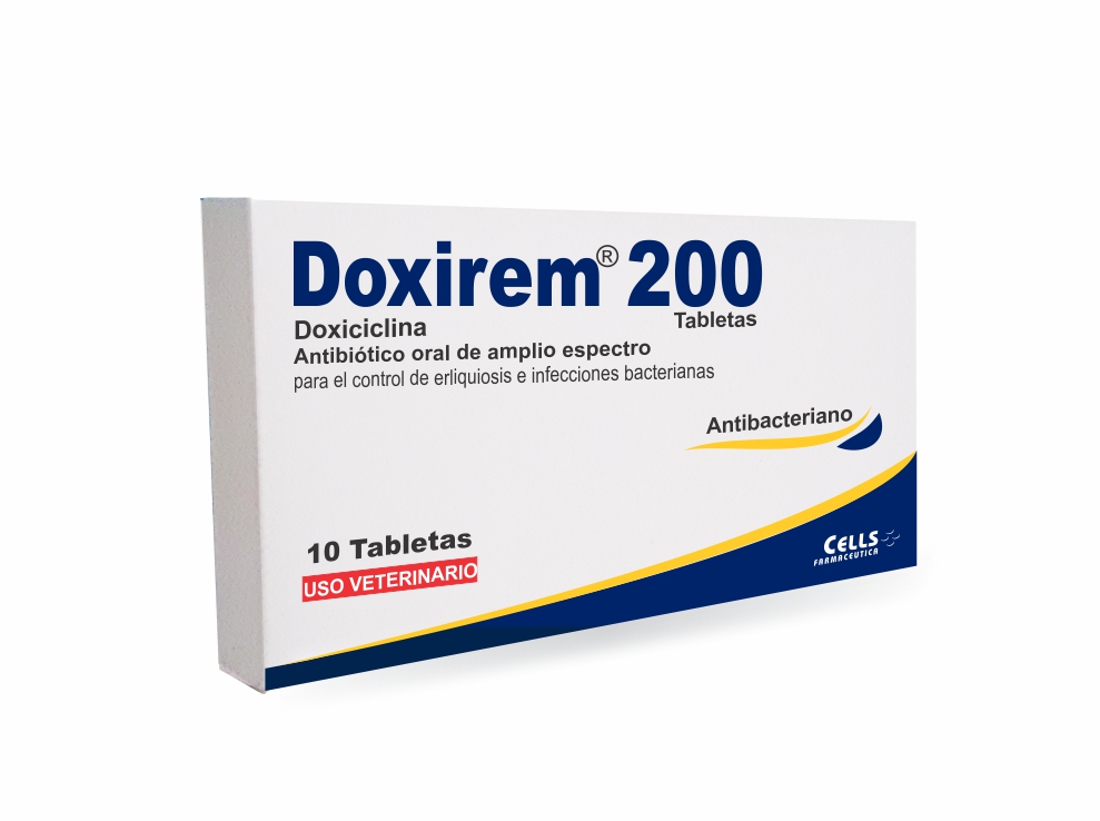 DOXIREM 200 MG CAJA * 10 TABS