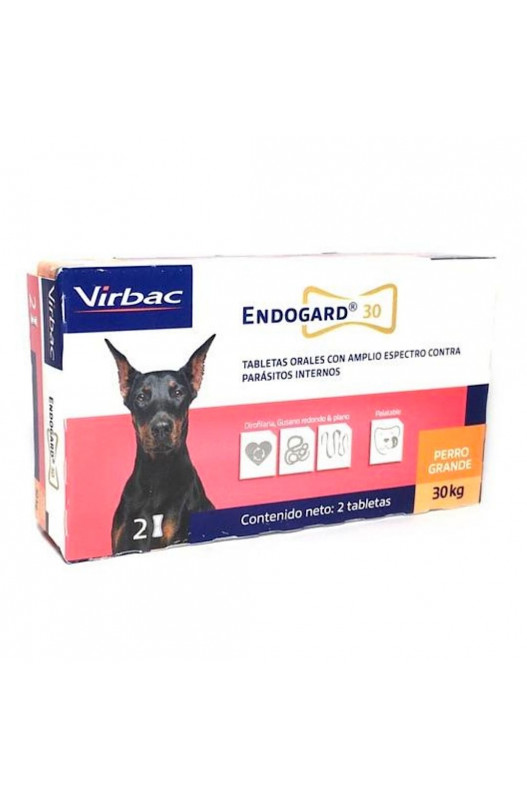 ENDOGARD 30 * 2 TABLETAS P.G.