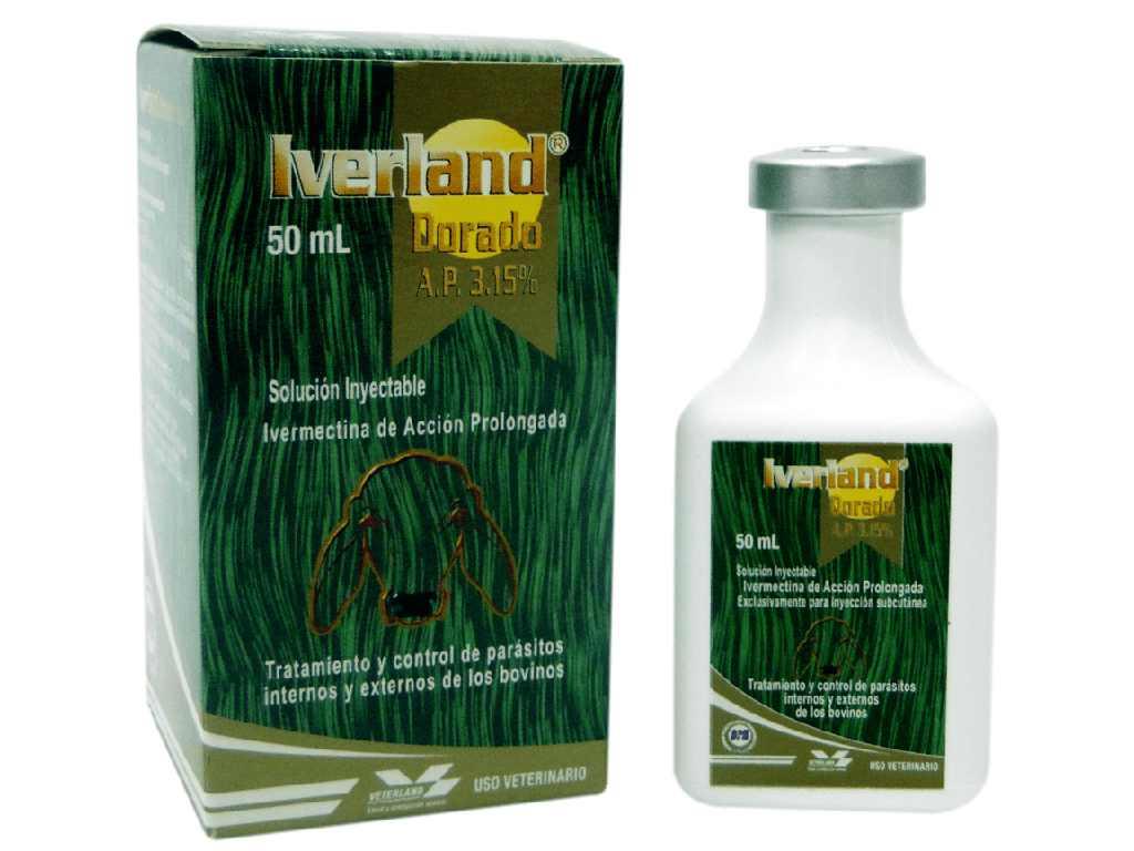 IVERLAND DORADO * 50 ML + IVERLAND DORADO *20 ML