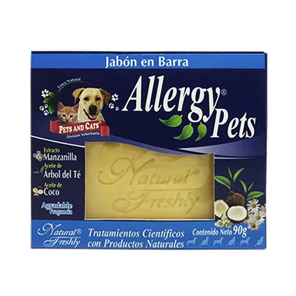 JABÓN ALLERGY PETS * 90 GR