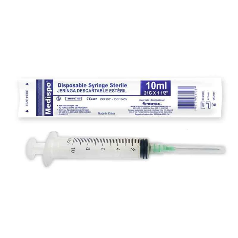 JERINGA  10 CC 3P 21 G *1-1/2