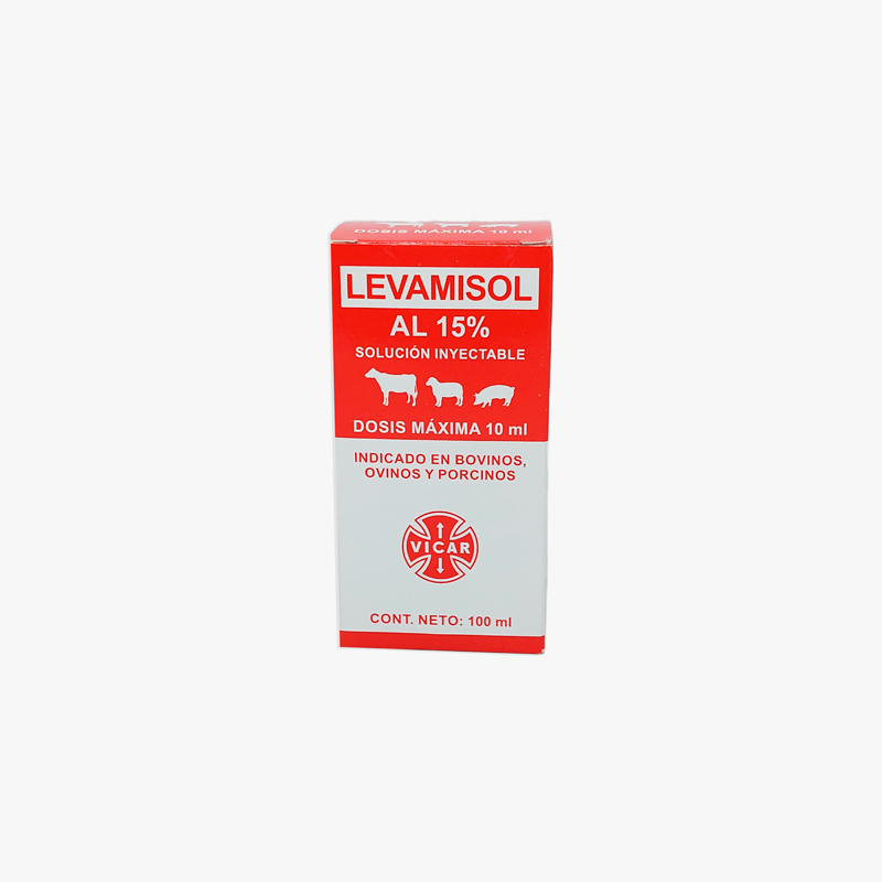 LEVAMISOL VICAR 15%* 100 ML