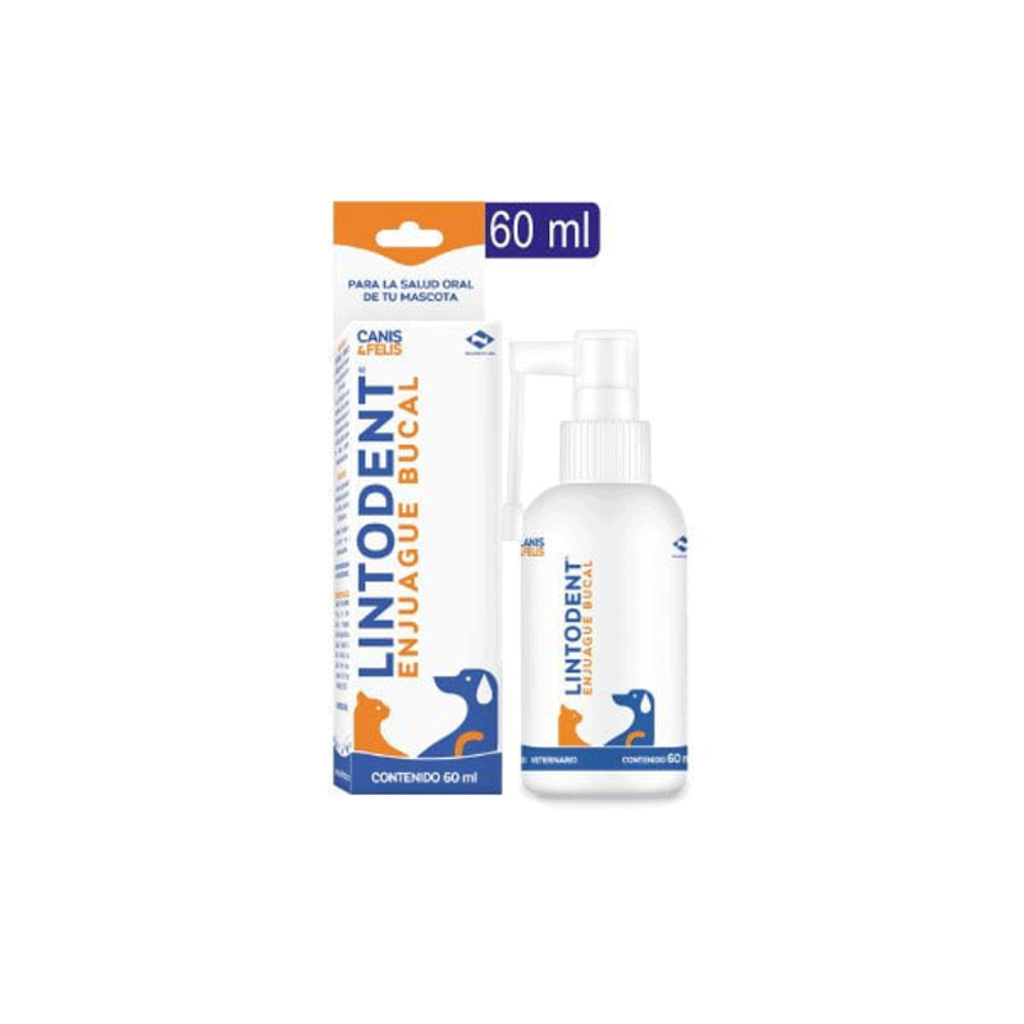 LINTODENT ENJUAGUE B CANIS Y FELIS * 60 ML