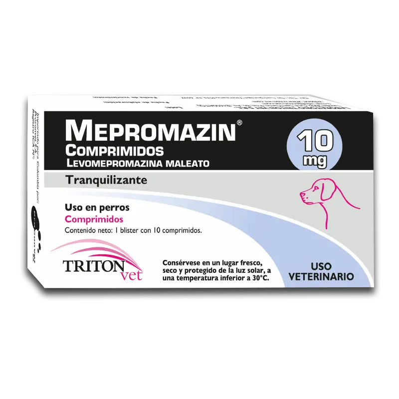 MEPROMAZIN 10MG CAJA X 10 COMPRIMIDOS