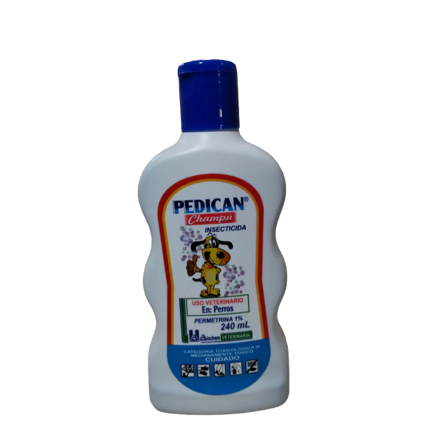 PEDICAN CHAMPU INSECTICIDA FRASCO * 240 ML