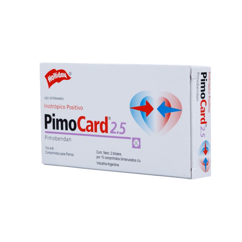 PIMOCARD 2.5 MG 20 COMP