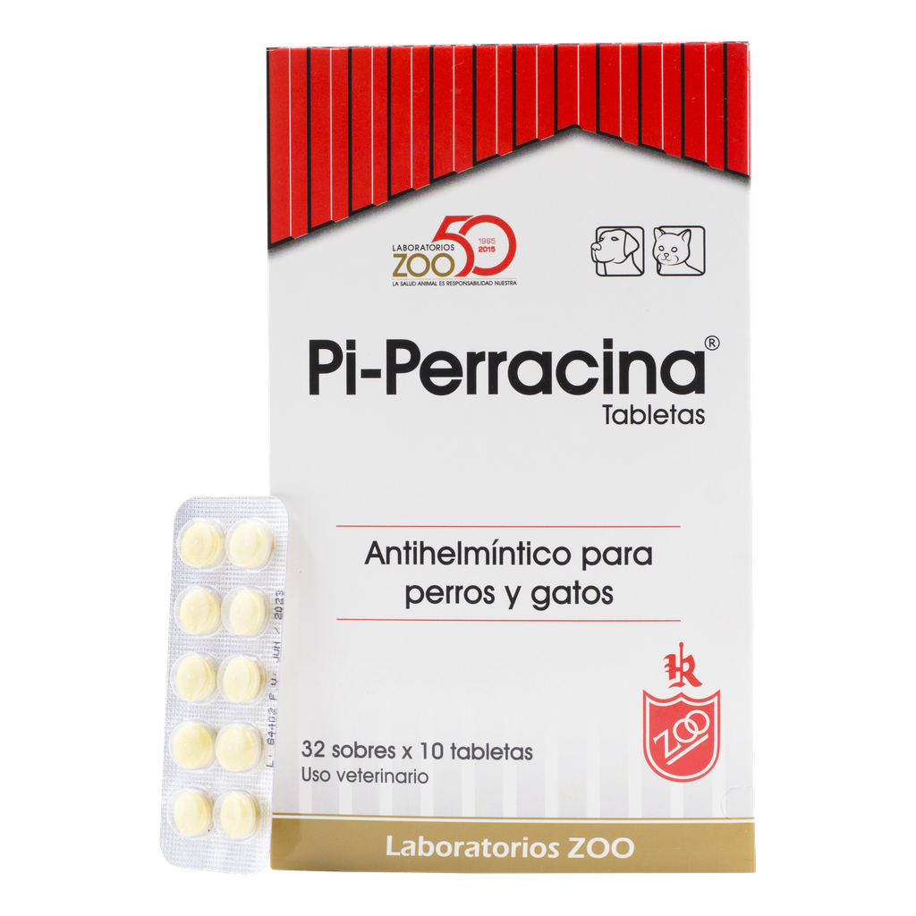 PIPERRAZINA ZOO BLISTER * 10 TABS