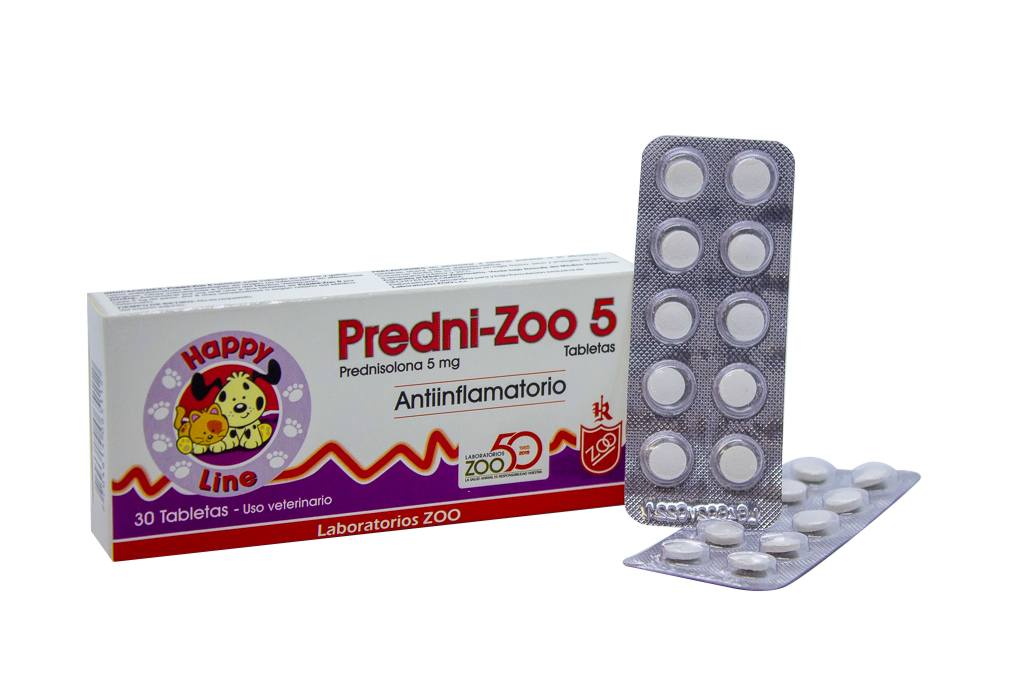 PREDNI-ZOO 5 MG CJA * 30 TABS