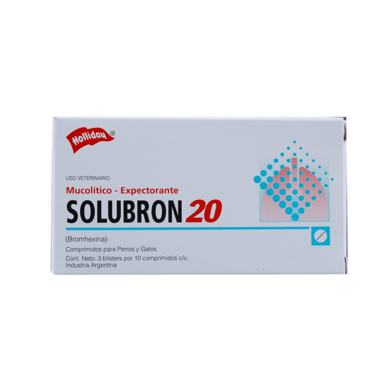 SOLUBRON 20 MG * 30 COMPRIMIDOS