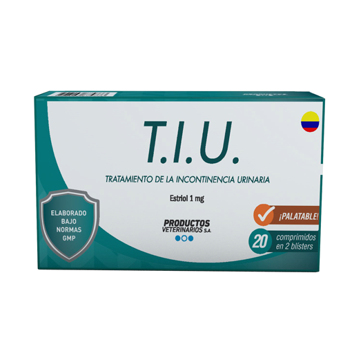 TIU *  BLISTER DE 10 COMP * 1 MG