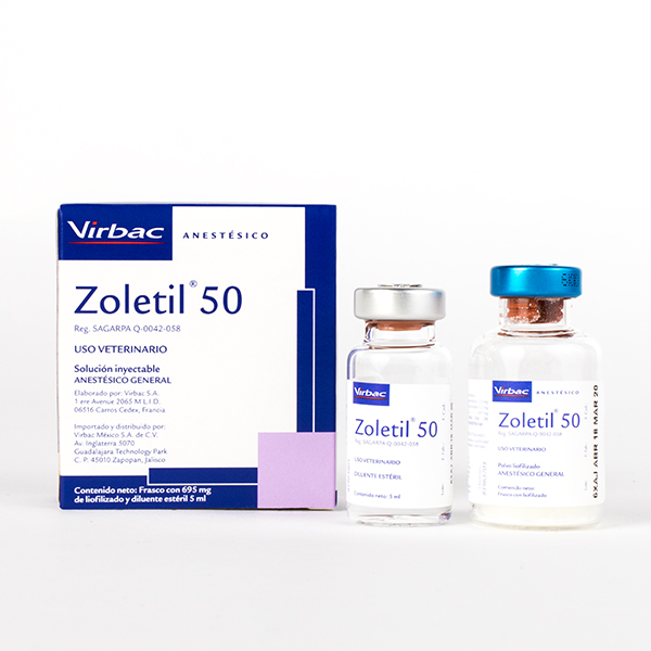 ZOLETIL 50 INY. * 5 ML