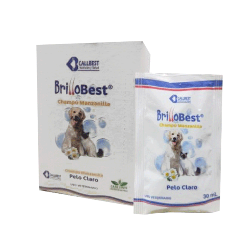 BRILLOBEST CHAMPU MANZANILLA  * 30 ML