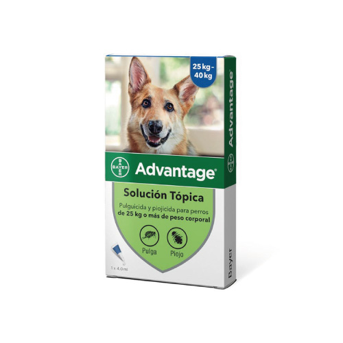 [4196] ADVANTAGE PERROS 25 - 40 KG  4.0 ML