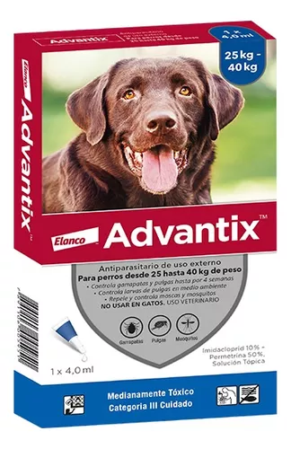 [4200] ADVANTIX  PERROS 25 -40 KG * 4.0 ML