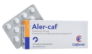 [2558] ALER-CAF 10 MG CAJA * 10 TAB