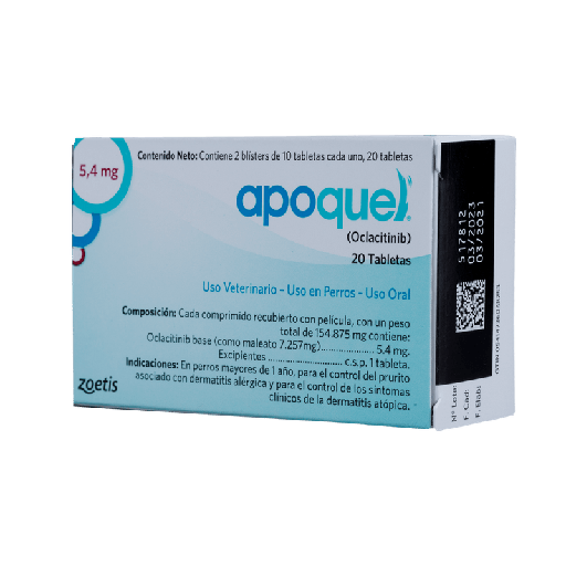 [2877] APOQUEL 5,4 MG 20 TAB
