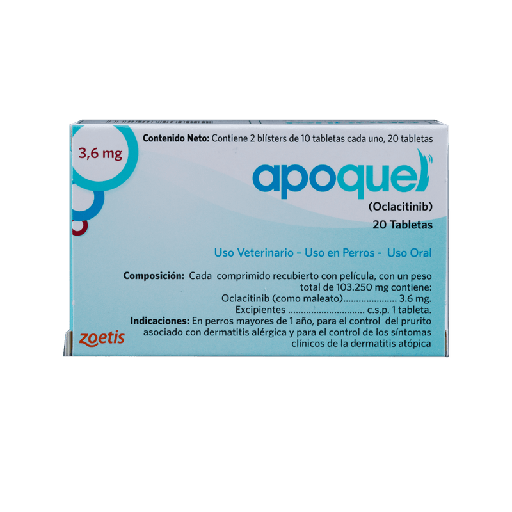 [2876] APOQUEL 3,6 MG 20 TAB