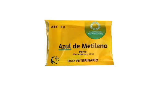 [1249] AZUL DE METILENO SOBRE 6 GR