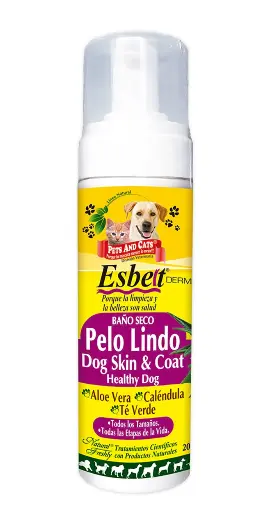 [4131] BAÑO SECO ESBELT DERM PELO LINDO DOG SKIN & COAT 200 GR