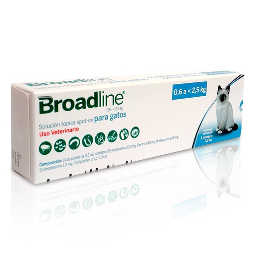 [4089] BROADLINE GATOS 0.6 -2.5 KG *0.3 ML