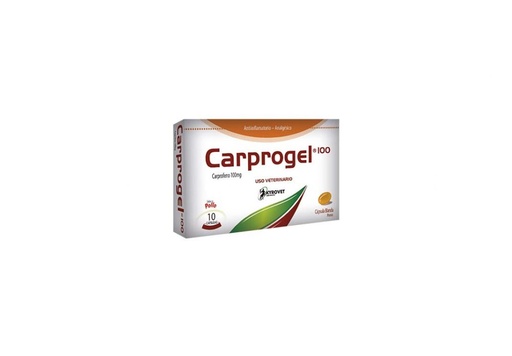 [4072] CARPROGEL *100 MG CJA *10 TAB