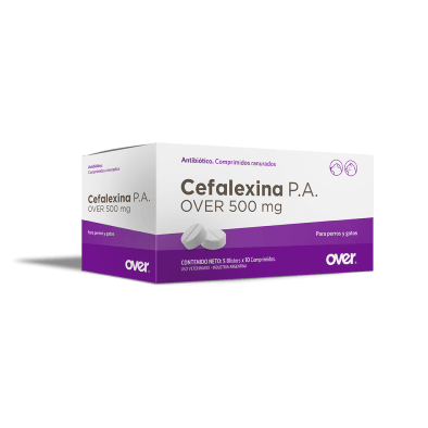 [1495] CEFALEXINA P.A OVER 500 MG BLISTER * 10 TABS