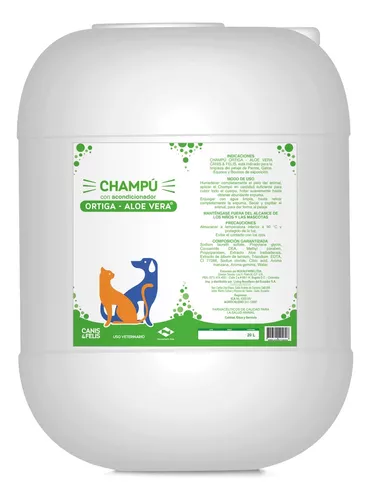 [1737] CHAMPU CANIS Y FELIS ALOE VERA * 20 LITROS