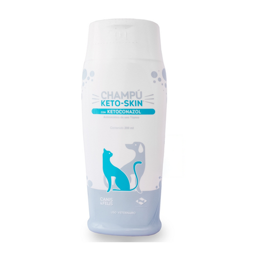 [1747] CHAMPU CANIS Y FELIS KETO-SKIN * 200 ML (KETOCONAZOL)
