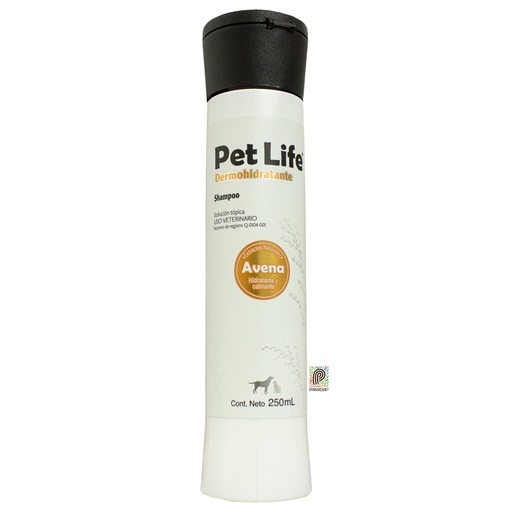 [2023] CHAMPU PETLIFE DERMOHIDRATANTE * 250 ML (AVENA)