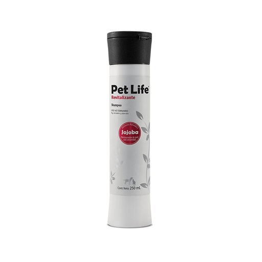 [2025] CHAMPU PETLIFE REVITALIZANTE * 250 ML (JOJOBA Y CERAMIDAS)