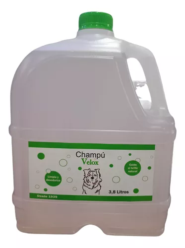 [4258] CHAMPU VELOX * 3.8 LITROS