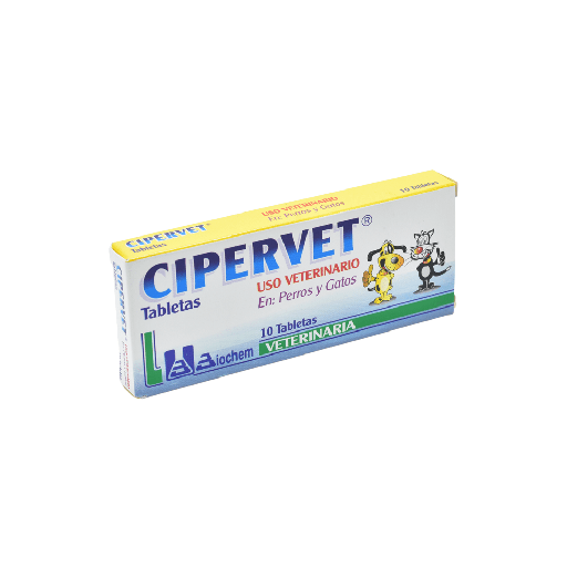 [4059] CIPERVET BLISTER * 10 TABS