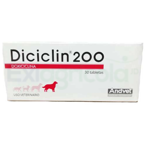 [1572] DICICLIN 200 CJA * 30 TABS