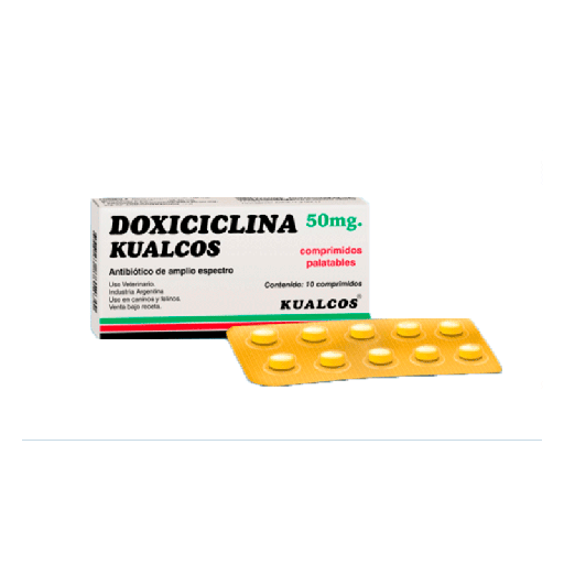 [1819] DOXICICLINA 50 MG * 10 TABS PROCONVET
