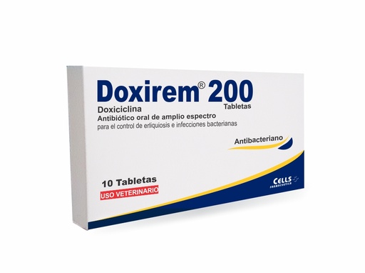 [2422] DOXIREM 200 MG CAJA * 10 TABS