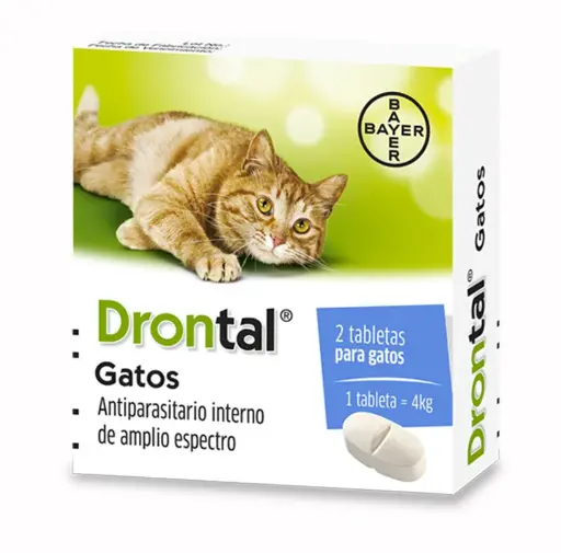 [4210] DRONTAL GATOS * 2 TAB