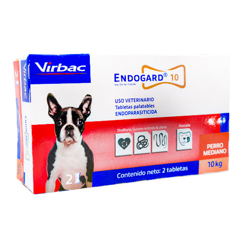 [2500] ENDOGARD 10 * 2 TABLETAS P. M.