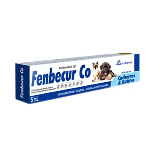 [2083] FENBECUR CO CACHORROS JGA * 5 ML