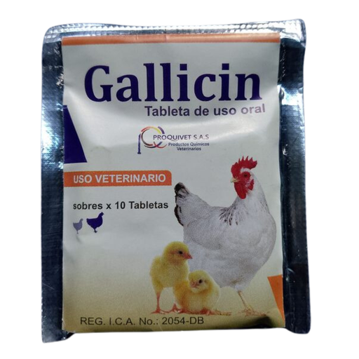 [2973] GALLICIN * 10 TABS