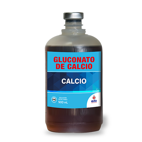 [4033] GLUCONATO DE CALCIO EDO * 500 ML